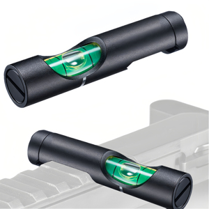 Accessoires de chasse, niveau à bulle pour lunette de visée - Support de montage en aluminium de 20 mm avec fente pour carte pour la chasse en plein air - Product Image 5