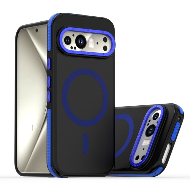 Magnet Phone Case for Google Pixel9 Pixel9 Pro XL with Card Slot Camera Protection Style Boxed Cover Magnet Phone case