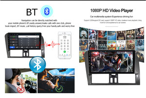 مبيعات المصنع مباشرة 9 بوصة أندرويد 9 2 + 32g 4-core <span class=keywords><strong>Player</strong></span> لفولفو Xc60 09-12 واي فاي راديو ستيريو لتحديد المواقع والملاحة الصوت والفيديو - Product Image 2