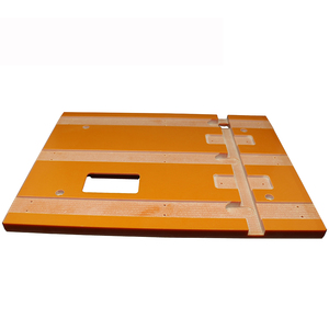 Pièces de panneau en bakélite isolante haute tension usinées sur mesure par CNC, rouge/noir, épaisseur 3-100 mm, usage industriel, interrupteur électrique - Product Image 1