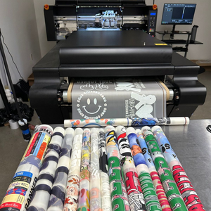 Plastisol truyền nhiệt Vinyl dtf in tùy chỉnh thiết kế cho may mặc t Áo sơ mi túi Mũ DIY logo in thời trang trang trí quần áo - Product Image 3