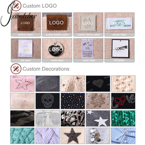 Jxwatcher, mitones de mano de invierno, accesorios, guante de punto grueso, guantes de lana de Cachemira de punto personalizados elásticos de lujo para mujer - Product Image 5