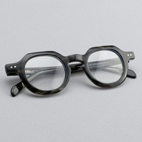 Montures de lunettes optiques de haute qualité, unisexes, pliables, à monture complète, en acétate, vintage, lunettes de lecture, lunettes pour myopie