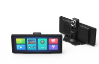 Récepteurs audio de voiture avec écran Carplay portable 10.26 pouces Android Auto Dash Cam