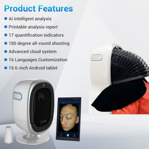 เครื่องวิเคราะห์ผิวหน้า Ai แบบพกพาเทคโนโลยีใหม่พร้อมปากกาวัดความชื้นหน้าจอขนาดใหญ่15.6นิ้ว16ภาษา - Product Image 3