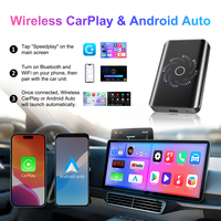 Boîtier Android Carplay sans fil Rhythm 4G 32G double 5G Wifi BT sortie vidéo USB lecteur multimédia