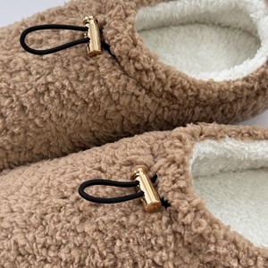 Sabot en coton transfrontalier, style le plus vendu, avec boucle en corde motif ours en peluche, réglable, entièrement fermé à l'arrière, doublure en peau de <span class=keywords><strong>mouton</strong></span> - Product Image 3