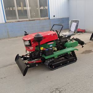 Motoculteur rotatif de type chenille, petit tracteur diesel et cultivateur agricole multifonctionnel pour la culture de la <span class=keywords><strong>poire</strong></span> se vendent bien en gros. - Product Image 1