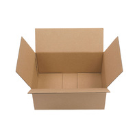 Cajas de Cartón Corrugado de Doble Pared Marrón Natural, 5 Capas, Forro de Esponja Resistente, Laminación Mate, Reciclables, para Mudanza de Armarios