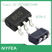 SN74AHCT1G08 Petite porte logique 5 broches avec protection contre le courant de reprise Ioff, sortie de commande élevée ±32mA pour instruments industriels