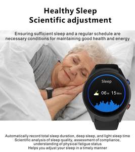 Montre connectée pour personnes âgées L08 <span class=keywords><strong>PRO</strong></span>, écran AMOLED 1,43 pouces, 680 mAh, étanche IP66/IP67, BLE5.0 - Product Image 5