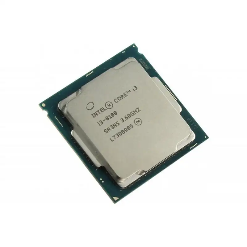 Оригинальный Intel Core i3-8100 i3 8100 3,6 ГГц Quad-Core Quad-нить Процессор 6 м 65 Вт LGA 1151 Испытано 100% работает