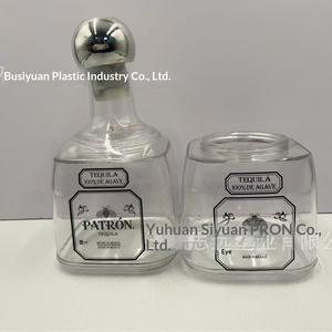 375ml Mini Tequila chai tái sử dụng cup Mini agave chai rượu vang với nút chai - Product Image 4