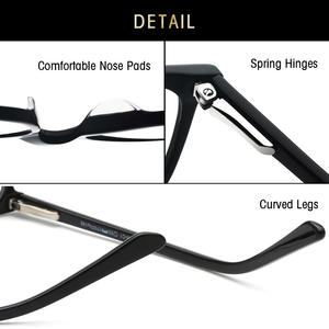 Monture de lunettes carrée grise Jack 53-17-140, monture complète, unisexe, tendance mode, lunettes pour adultes - Product Image 3