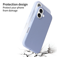 Coque de téléphone portable en silicone véritable au design tendance pour iPhone 14 15 16 17 Pro Max Plus avec doublure en microfibre douce pour le dos