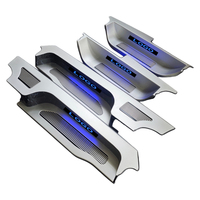 Pour Alphard Vellfire Lexus LM, seuil de porte intérieur de luxe à LED, pédale de bienvenue, lettres lumineuses creuses, série AH20 AH30AH40, style VIP