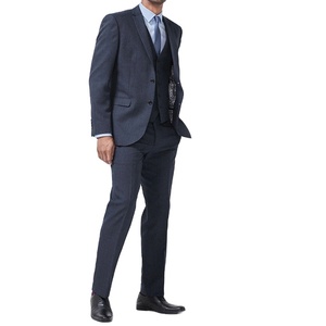 Costume en laine décontracté et personnalisé pour hommes, <span class=keywords><strong>tenue</strong></span> de marié de <span class=keywords><strong>mariage</strong></span> en deux pièces - Product Image 1