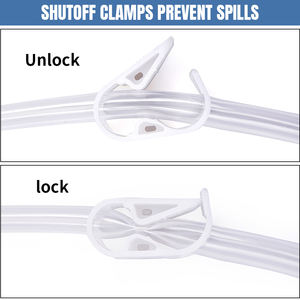 ユニバーサルカー燃料ポンプゴム手動液体オイルトランスファーポンプガソリンディーゼル液体手動ポンプガスガソリン用燃料セーバー - Product Image 4