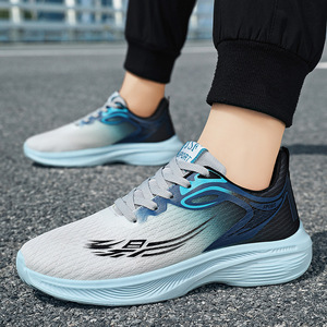 A basso prezzo alla moda Outdoor Casual Walking <span class=keywords><strong>scarpe</strong></span> da uomo leggero in maglia traspirante <span class=keywords><strong>scarpe</strong></span> da donna sportive su <span class=keywords><strong>scarpe</strong></span> da corsa uomo - Product Image 6