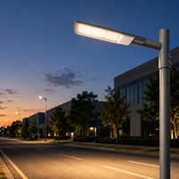 Lampadaire LED CE CB ErP IP65 IK08 150lm/W 24W-200W pour éclairage routier extérieur