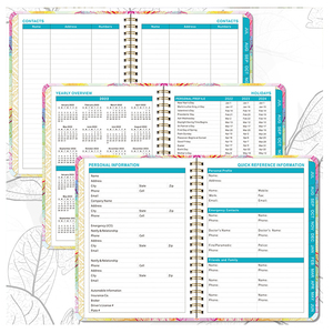 Tùy chỉnh cập nhật <span class=keywords><strong>52</strong></span> hàng tuần để làm Danh sách máy tính xách tay lịch chương trình nghị sự tạp Chí bìa cứng xoắn ốc A5 học tập Nhật Ký - Product Image 3