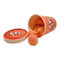 LIKLAK Mini Glace aux Fruits Célébrité Internet, Arôme Riche de Fruits et Super Satisfaisante, Mini Glace Fraise Mangue Pêche Raisin