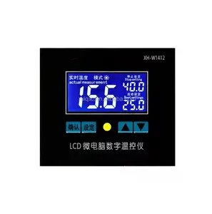 حار بيع 12V DC/AC 220V LCD متحكم في درجة الحرارة ترموستات تحكم التبديل XH-W1412 ميزان الحرارة تحكم