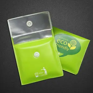 Cendrier de poche en plastique personnalisé, forme personnalisée, cendrier de poche réutilisable avec impression