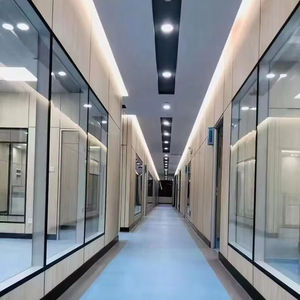 Venta directa de fábrica de ventanas de purificación de sala limpia de aleación de aluminio con pantalla magnética insonorizada para talleres de alimentos médicos - Product Image 1