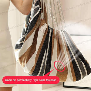 Silla Colgante Tipo Hamaca, Silla Colgante con Bolsillo, Tejido de Algodón para Mayor Comodidad y Durabilidad, Perfecta para Exteriores - Product Image 5