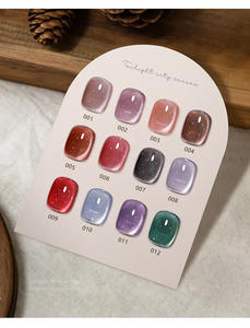 مجموعة طلاء الأظافر بالهلام لوازم فنية للأظافر المهنية طلاء الأظافر جل بالأشعة فوق البنفسجية يقود الصناعة في الصين بالجملة صندوق طلاء الأظافر بالهلام - Product Image 3