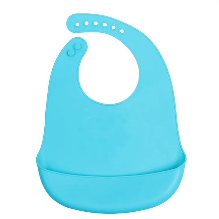 Lebensmittel qualität BPA Free Silikon Baby Lätzchen Druck/Cartoon Muster Wasserdicht und für Kleinkinder OEM Custom Logo