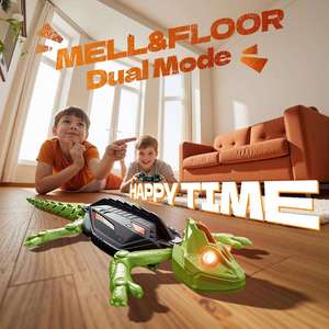 Điều Khiển Từ Xa Tường Leo Núi Gecko Robot Có Thể Sạc Lại RC Thằn Lằn Đồ Chơi Với Đèn LED Vui Halloween Quà Tặng Cho Trẻ Em Trai - Product Image 2