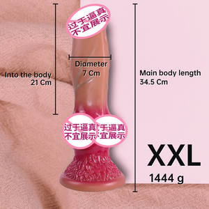 Masturbador Femenino Realista, Suave e Impermeable, con Forma de <span class=keywords><strong>Perro</strong></span> Colgante, de Silicona Líquida, <span class=keywords><strong>Precio</strong></span> al por Mayor - Product Image 5