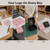 Boîte d'expédition de luxe de haute qualité avec impression personnalisée du logo, boîtes d'emballage pour chapeaux et cosmétiques, boîtes d'expédition en carton ondulé recyclé pour vêtements