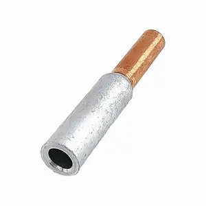 Chaer GTL-50 High Voltage Copper aluminum bimetallic cable lugs Tube Electrical Connecting insulated terminal lug