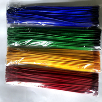 Teint en gros naturel blanc paon bâton tige plumes de paon pour matériel de montage de mouches accessoire de pêche bricolage artisanat naturel