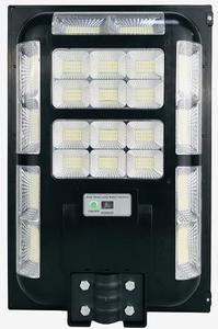 Lampe solaire de rue 100W LED ABS IP65 à fixation murale, lumière du jour 6000K, durée de vie 20000 heures, cellule solaire monocristalline en silicium, télécommande - Product Image 3