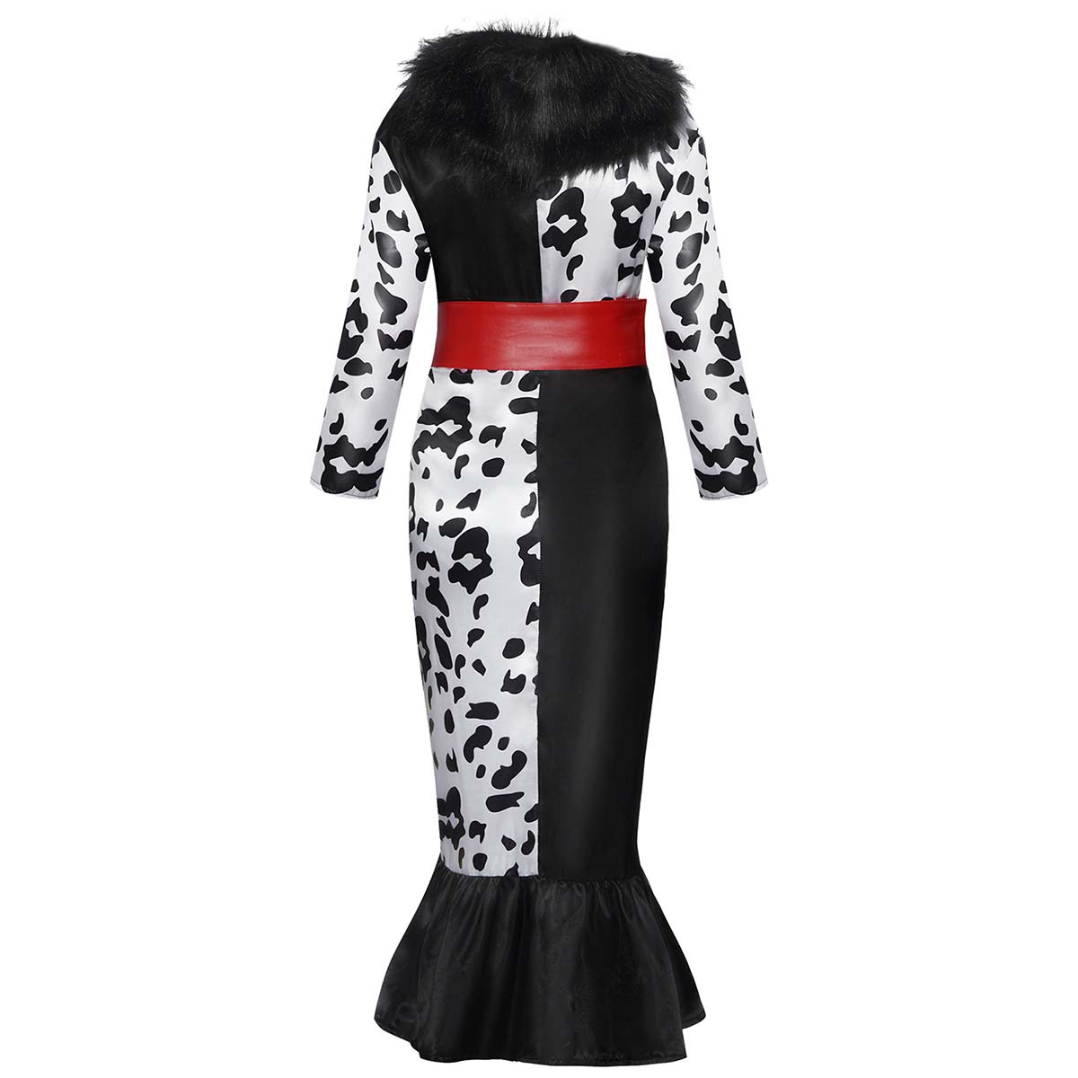 Halloween Party Women Cruella Cosplay Adult Cruella De Vil Dress DISN-001|  Alibaba.com