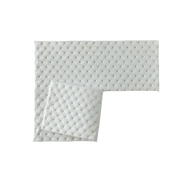 High Absorbency Perforated Oil Absorbent Mat