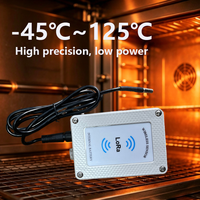 Transmetteur de température sans fil LoRa, capteur de température IP65 avec sonde détachable, transmission sur 5 km pour la surveillance industrielle