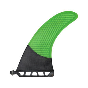 Aileron de surf simple Upsurf 9 pouces en fibre de carbone nid d'abeille - Product Image 5