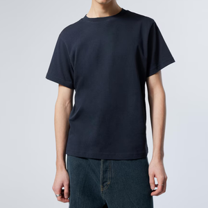 T-shirt basique essentiel pour homme, design personnalisé, plusieurs couleurs, 230 g/m², poids lourd, 100 % coton, séchage rapide, respirant - Product Image 3