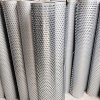 Maille perforée en acier inoxydable 304 avec ouverture de 1,5 mm, filtration industrielle, ventilation, fourniture directe d'usine, sur mesure