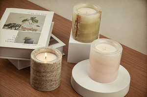 Fabricant de <span class=keywords><strong>bougies</strong></span> et de parfums d'intérieur WELLNESS, <span class=keywords><strong>bougies</strong></span> parfumées en cire de soja naturelle non toxique dans un pot en marbre, décoration de mariage de luxe - Product Image 4