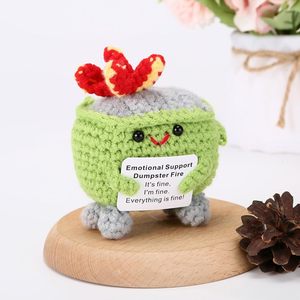 Muñecos de Pulpo, Pepino y Patata Hechos a Mano con Ganchillo, Juguetes de Hilo con Energía Positiva para Decoración y Regalos - Product Image 4