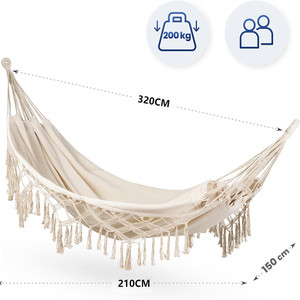 Thoải Mái Trọng Lượng Nhẹ Ngoài Trời Cắm Trại Treo Đôi Bông Võng Cho Patio Vườn Hai Người Thư Giãn Chuyến Đi - Product Image 5