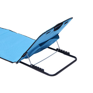 <span class=keywords><strong>Sedia</strong></span> da Spiaggia Portatile, Facile da Trasportare, Regolabile e Pieghevole, <span class=keywords><strong>Sedia</strong></span> da Campeggio e Pesca, Tappetino da Spiaggia in Metallo - Product Image 2