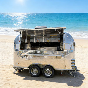 Carrito de Comida Móvil con Ruedas Suaves, Resistente, Directo de Fábrica, para Mercado Nocturno, Puesto Callejero, Fácil de Mover, Negocio de Catering al Aire Libre - Product Image 5