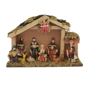 Low Price Outdoor Decoration Christmas Nativity Scene set for religious statue